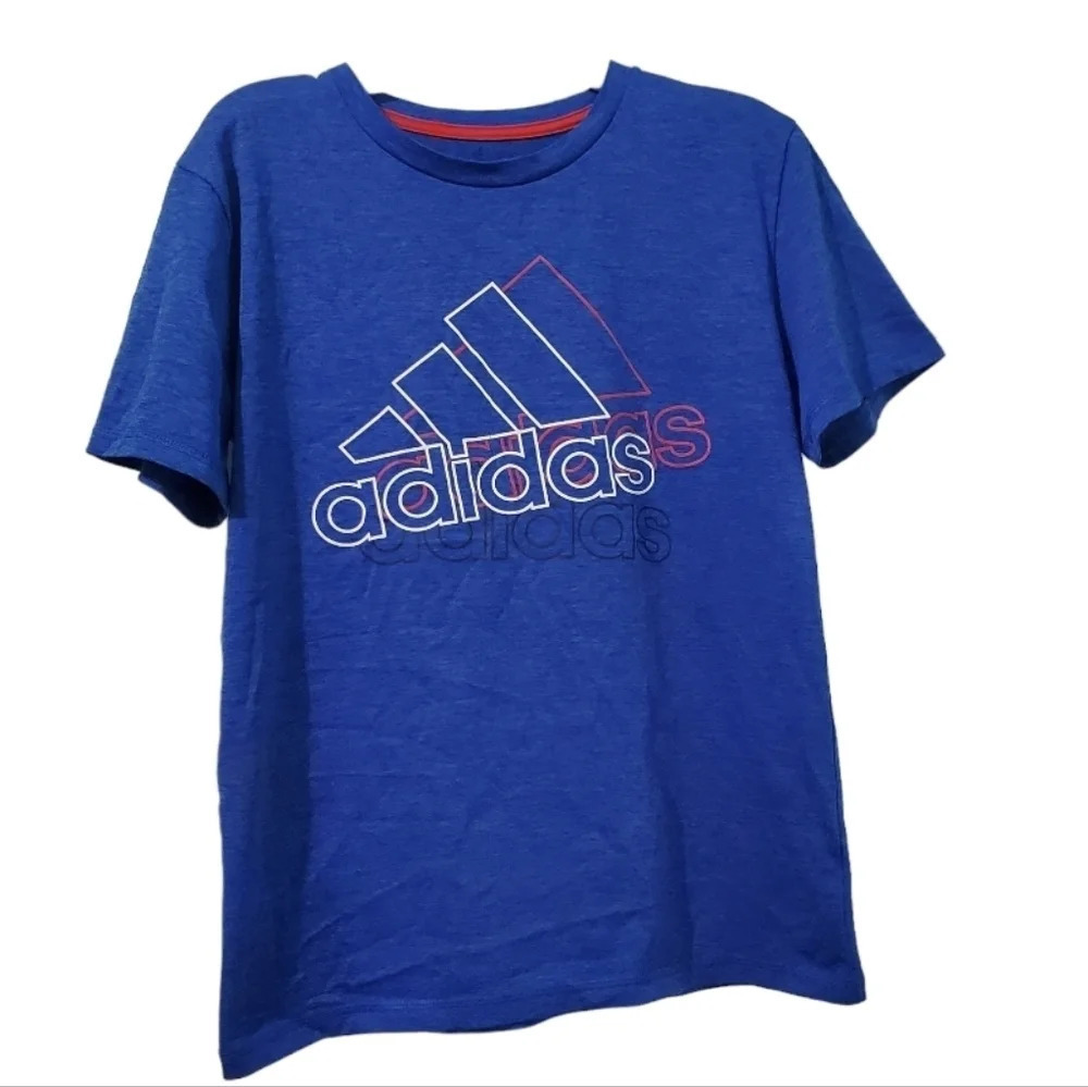 Adidas Boy's Logo Tee Shirt M 10/12